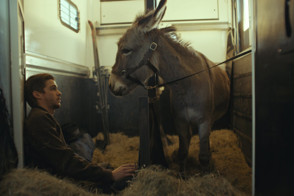 Lorenzo Zurzolo in a scene from Eo.