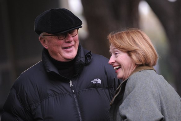 Lloyd Williams with Gai Waterhouse, back in 2011. They’ve reunited to enter Serpentine in this year’s Cup. 