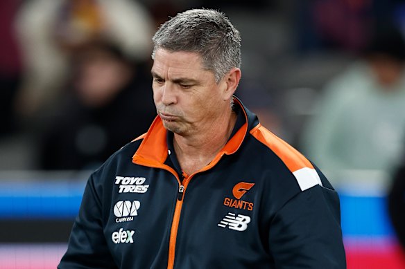 Giants coach Adam Kingsley.