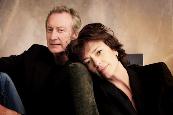 Bryan Brown and Rachel Ward in 2009.