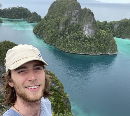 Rupert McEvoy ditched drinks for diving and other active pursuits on his most recent holiday to Bali.
