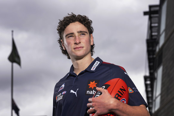 Elijah Tsatas.played for the Oakleigh Chargers before being drafted to the Bombers.