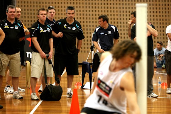 Former Port Adelaide coach Mark Williams was famous for his draft questions.
