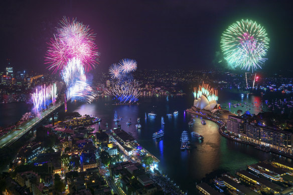 Melbourne will not host fireworks  on New Year's Eve, leaving Sydney as the main attraction in the sky. Last year's Sydney display is pictured.