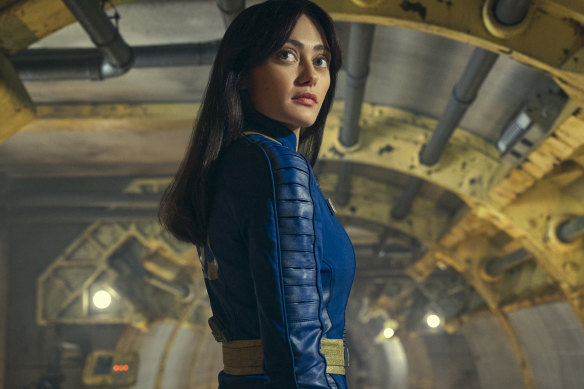 Ella Purnell as Lucy MacLean in Fallout.