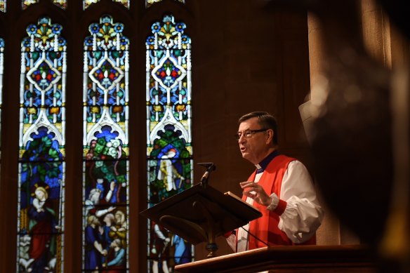 Anglican Archbishop of Sydney Glenn Davies said supporters of same-sex marriage should leave the church.