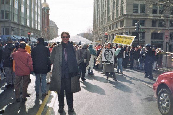 Bill Wyman at George W. Bush’s second inauguration, January 20, 2005.