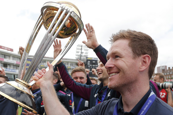 Eoin Morgan will be 36 years old when England defends their World Cup win in 2023. 