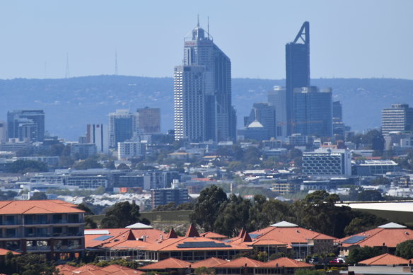 Several Perth suburbs from the city’s east right out to the coast have recorded sales growth of more than 100 per cent.
