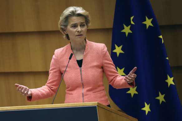 'This is the moment for Europe': EU Commission President Ursula von der Leyen delivers her first SoU address.