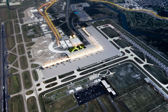 Brisbane Airport Corporation still plans a  third terminal (Terminal 3) running between the domestic terminal and new runway. 