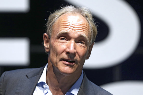 Sir Tim Berners-Lee, the inventor of the world wide web.