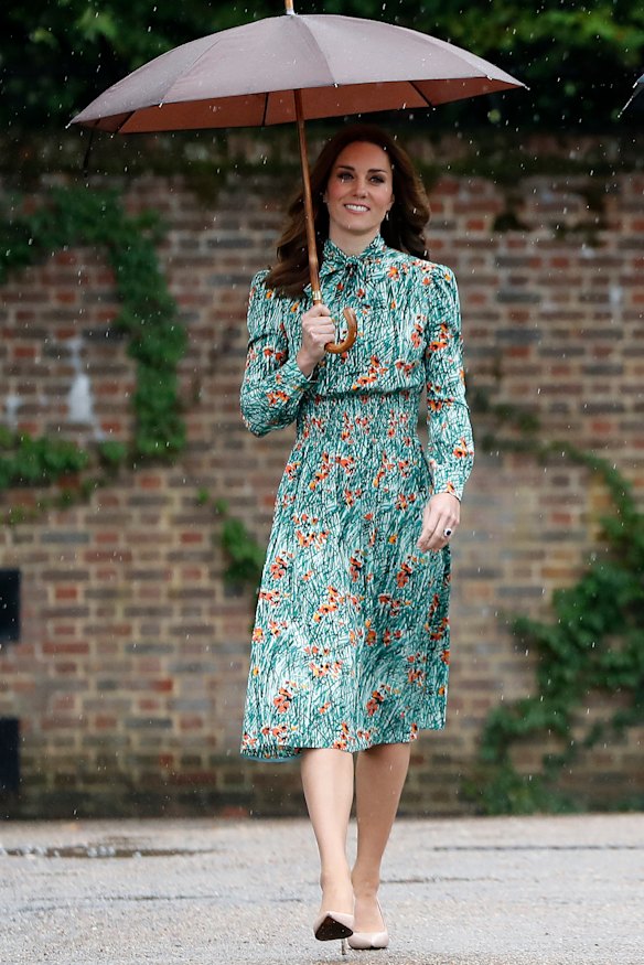 Queen of the nude shoe ... the Duchess of Cambridge.