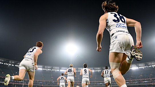 Jack Henry (right) doesn’t like to look back.