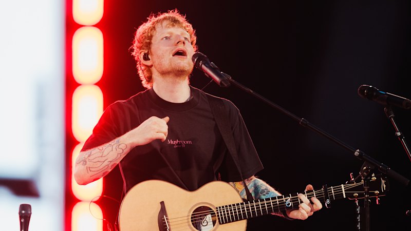Why Ed Sheeran visited a Melbourne cemetery