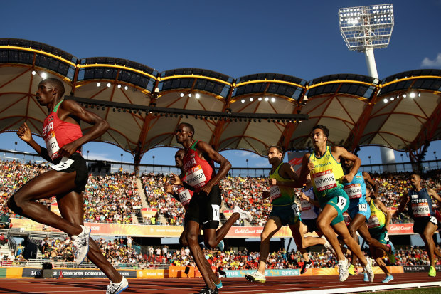 Carrara Stadium on the Gold Coast hosted the Commonwealth Games track and field events in 2018.
