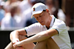 Jannik Sinner has been battling a knee injury