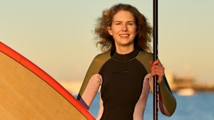 Danielle Wood in St Kilda.