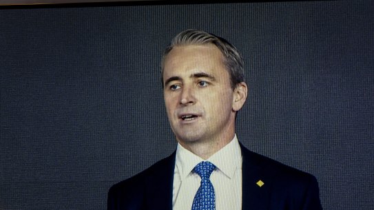 CBA chief executive Matt Comyn 