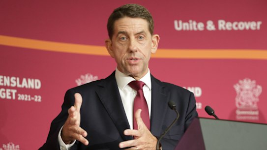 Treasurer Cameron Dick mentioned the word “debt” 27 times in his Queensland budget speech.