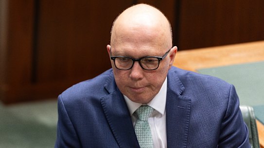 Opposition Leader Peter Dutton.