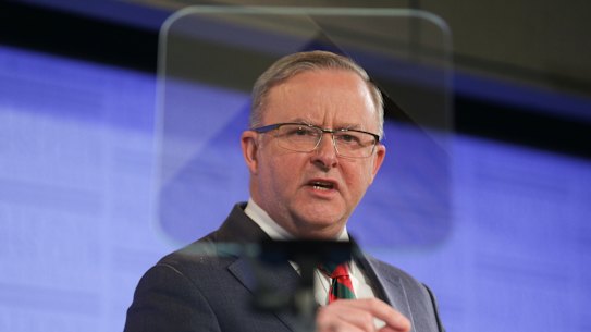 A spokesman for Labor leader Anthony Albanese said there were currently no targets in the preliminary platform but it was premature to say Labor would not take interim targets to the next election.
