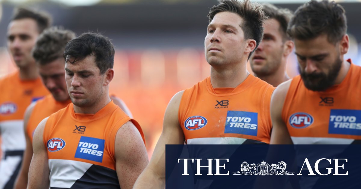 Afl Live Gws Giants V Richmond The Age Australian News