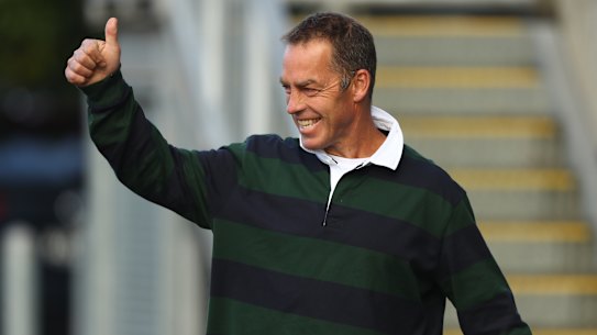 Former Hawks coach Alastair Clarkson.