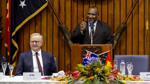 Papua New Guinea Prime Minister James Marape has no problem with his citizens joining the Australian defence force. 