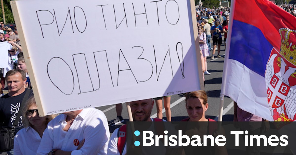 'This is an end': Serbia revokes Rio Tinto's lithium mine licences - Vimarsana News