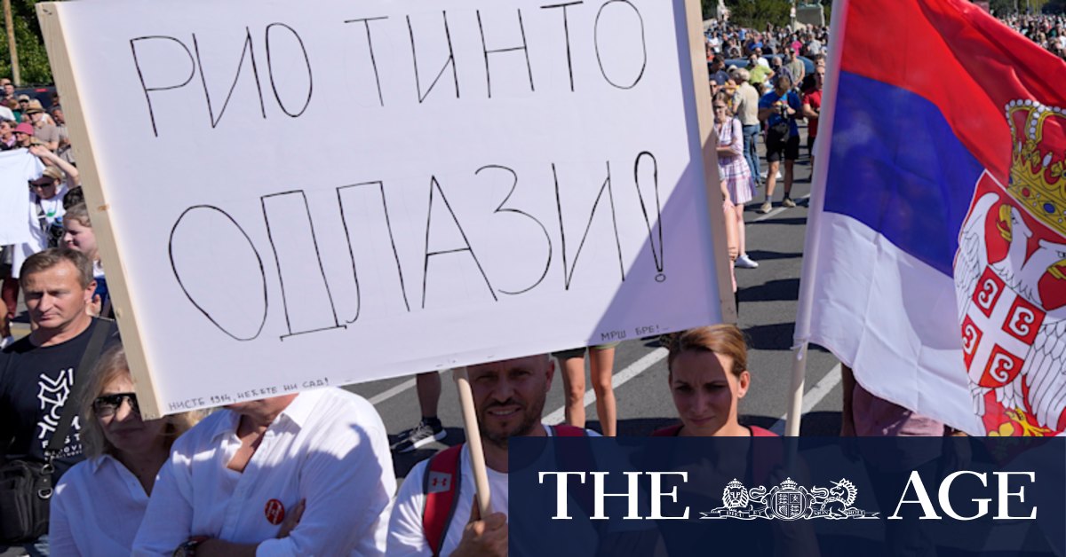 Rio Tinto's lithium mining licences revoked in Serbia - Vimarsana News