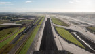 Western Sydney Airport, construction has started on the new runway. 