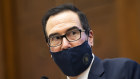 Cutting them off: Treasury Secretary Steven Mnuchin 