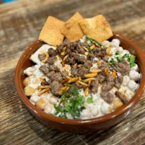 Fatteh at Meso Bites.