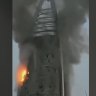 Landmark office tower burns in Sudan’s capital turned into urban war zone