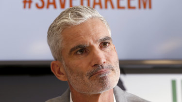 Champion for justice: Craig Foster has been tireless in demanding intervention from the global football community and the Australian government to ensure the safe return to Australia of footballer Hakeem al-Araibi. 