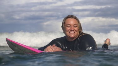 Jessi Miley-Dyer at Bronte after her appointment as senior vice-president of tours and head of competition at the World Surf League was announced.