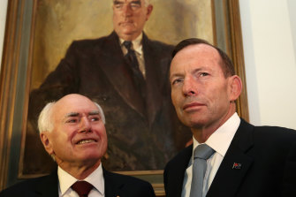 Former prime minister Tony Abbott says the Howard government was better than the current government.