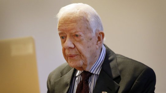 Former US President Jimmy Carter.