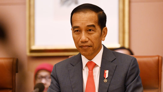 Indonesian President Joko Widodo