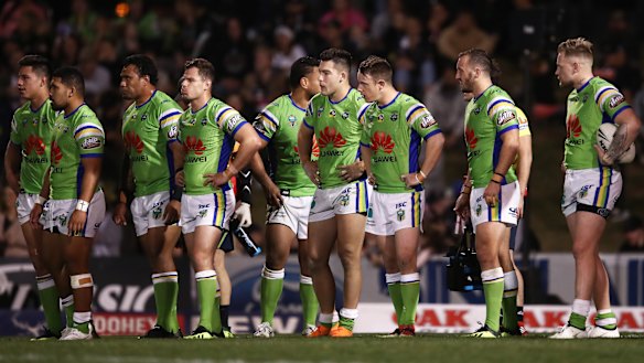 Canberra players lament another one that got away - letting leads slip was a theme.