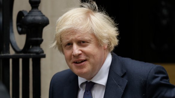 British Prime Minister Boris Johnson.