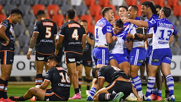 The Tigers were embarrassed 38-0 on Sunday by the hapless Bulldogs.