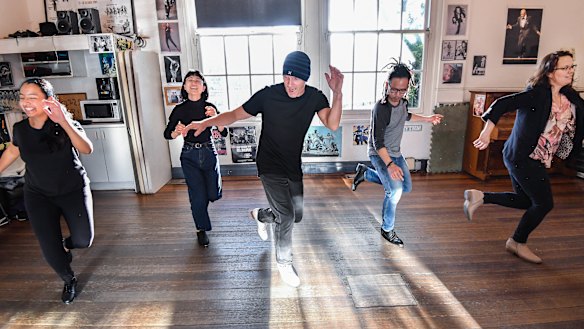 Tap dance teacher Grant Swift, from Rhythm Tap Melbourne, says he loves helping adults rediscover their love of dance.