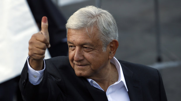 Presidential candidate Andres Manuel Lopez Obrador is poised to take office in Mexico.