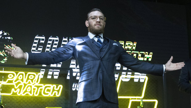 Conor McGregor has lost none of his famed bravado as he announced his return to UFC.