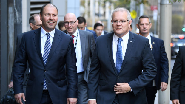 Treasurer Josh Frydenberg and Prime Minister Scott Morrison say the tax cuts package must be passed in full.