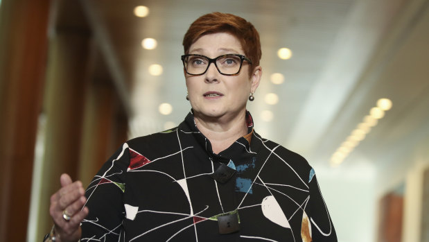 Minister for Foreign Affairs Marise Payne.