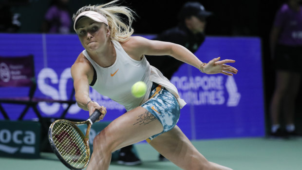 Elina Svitolina proved too much for Petra Kvitova at the WTA Finals.