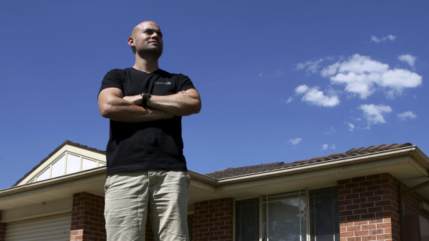 Andres Vargas at his Green Valley property.